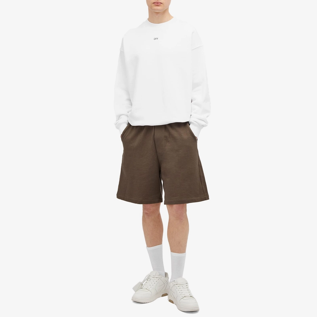 Off White Men's Stamp Crew Sweatshirt